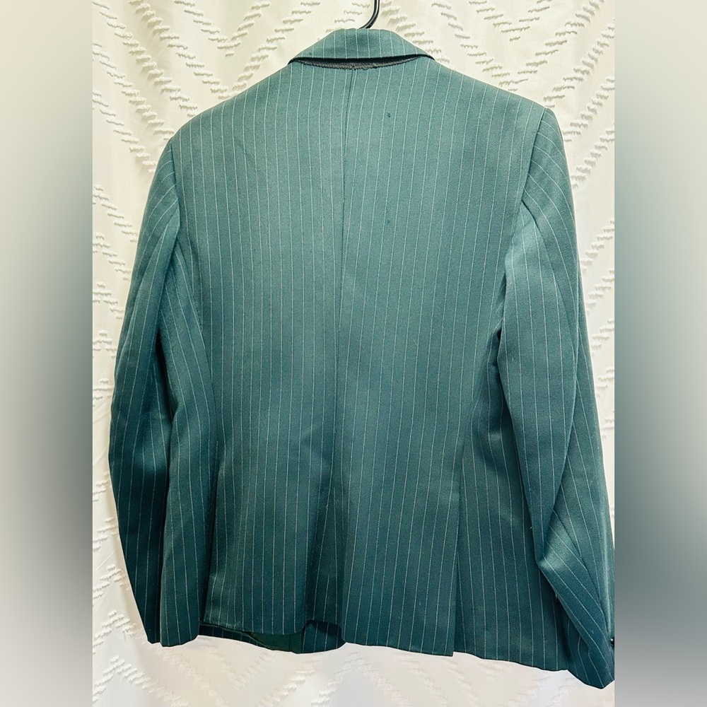 Pytchley, Phillips & Piper Ltd Vintage Green Wool Riding Jacket - Picture 7 of 8